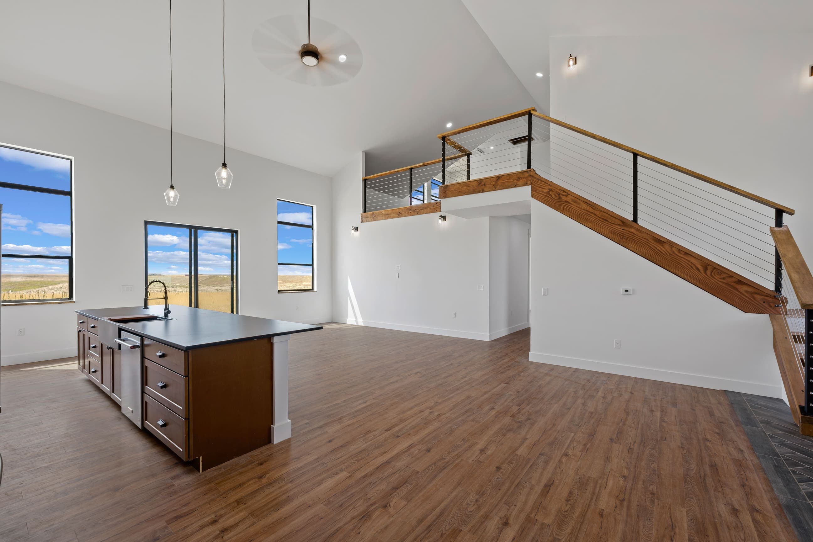 beautiful interior of custom home